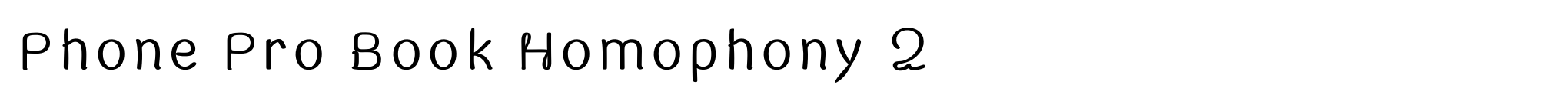 Phone Pro Book Homophony 2 image